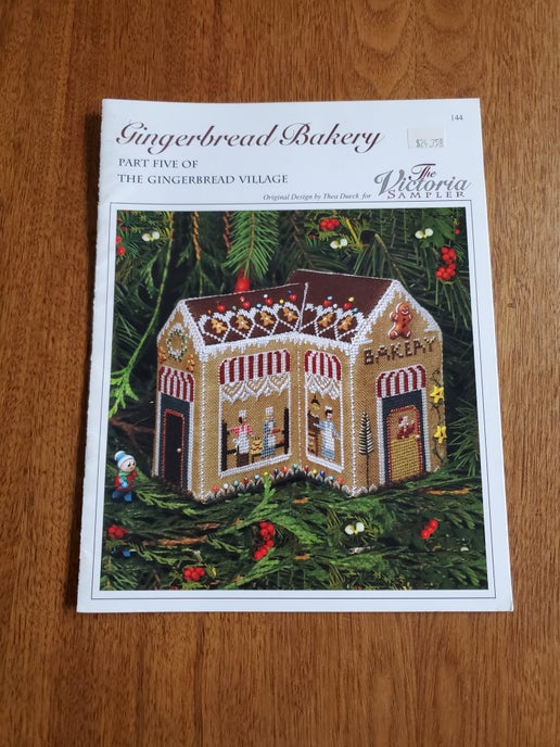 The Victoria Sampler - Gingerbread Bakery - Part five of the Gingerbread Village