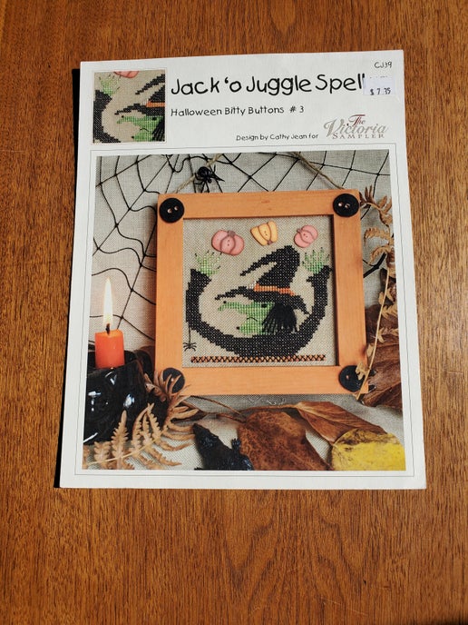 The Victoria Sampler - Jack'O Juggle Spell (with embellishment pack)