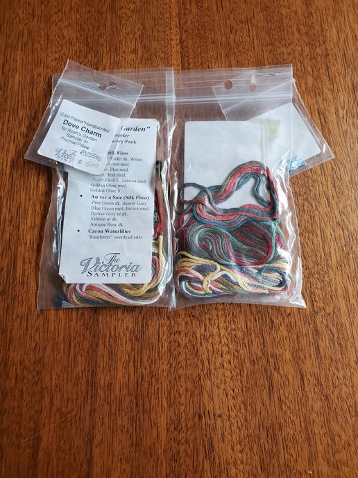 The Victoria Sampler - Noah's Garden Sampler Embellishment pack