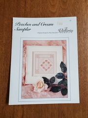 The Victoria Sampler - Peaches and Cream Sampler (with embellishment pack)