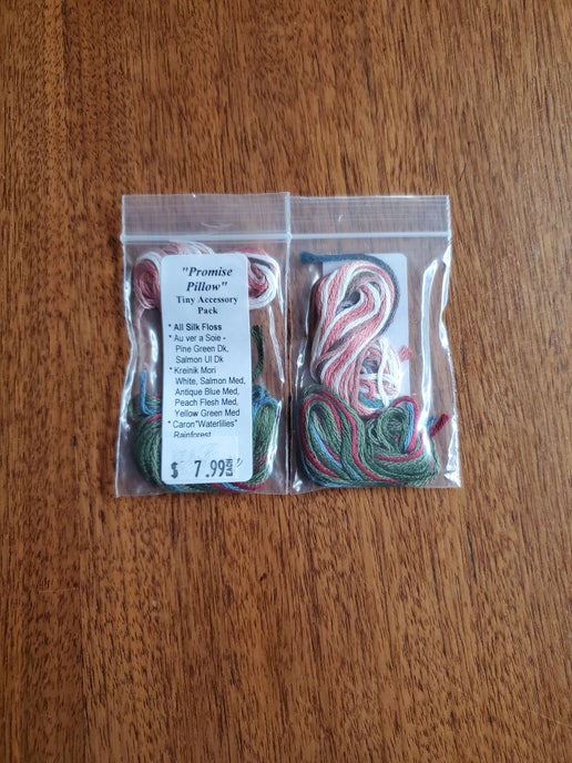 The Victoria Sampler - Promise Pillow Embellishment pack