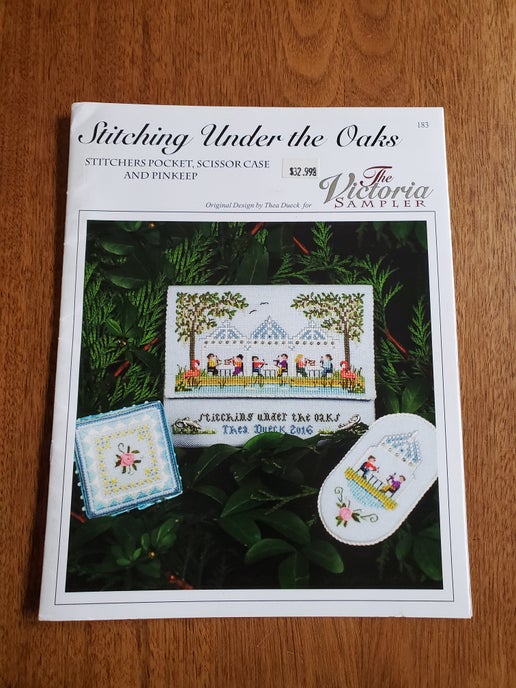 The Victoria Sampler - Stitching Under the Oaks (with embellishment pack)