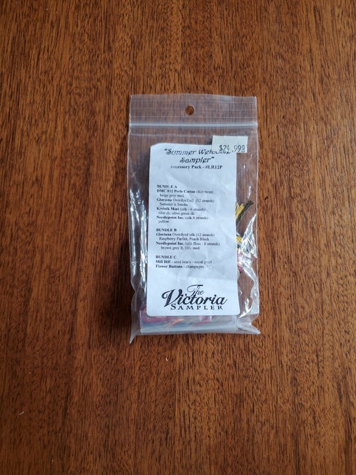 The Victoria Sampler - Summer Welcome Sampler Embellishment pack