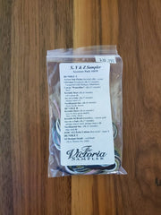 The Victoria Sampler - X, Y & Z Sampler Embellishment pack