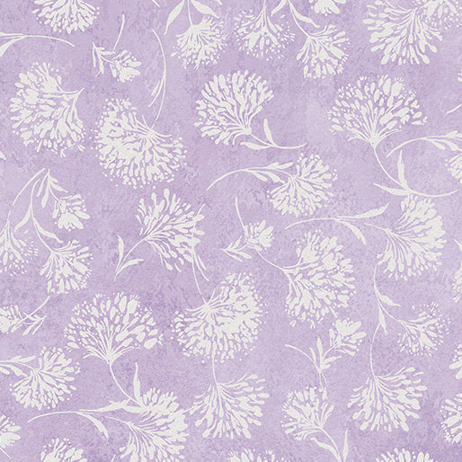 FQ Twilight Shimmery Dandelions Lilac - 12507P601B