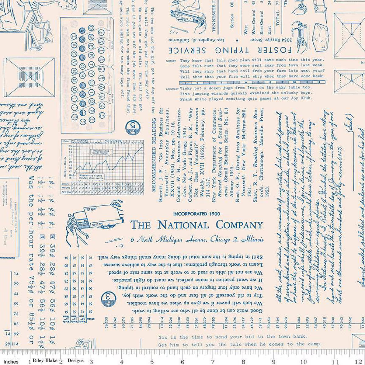 TYPE/Ography Background Denim