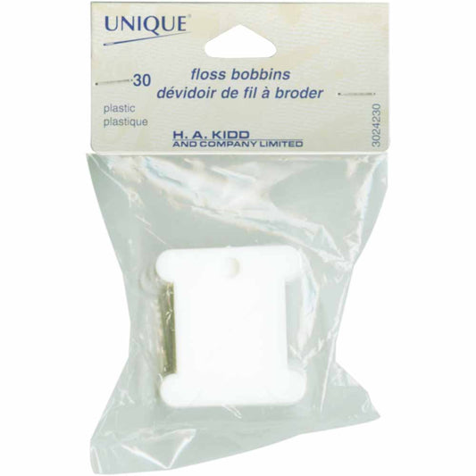 Plastic Floss Bobbins (30 pack)