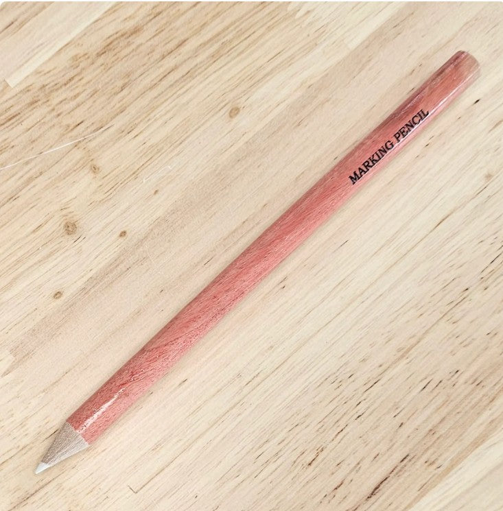 Unique Washout Quilt Pencils White
