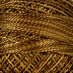 Valdani Pearl Cotton #5 - Dark Antique Golds (O154)