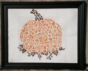 White Willow Stitching - Tribal Pumpkin