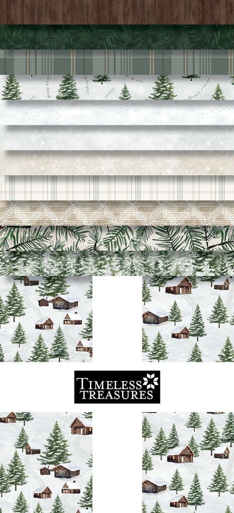 Winter Wonderland 42 Pre-Cut 10in Squares