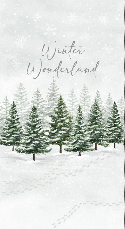 Winter Wonderland Panel Winter