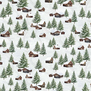 FQ Winter Wonderland Winter Cabin Scenic Multi