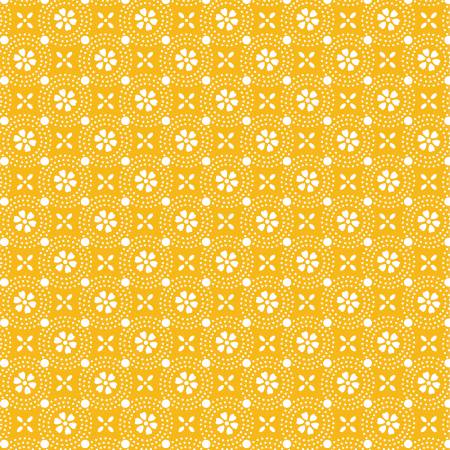KB - Yellow Dotted Circles