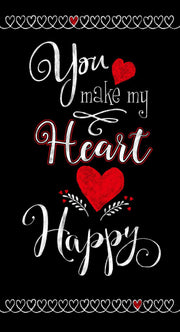 You Make My Heart Happy Panel