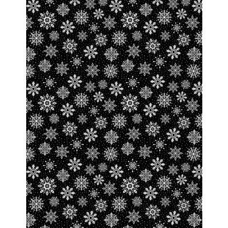 Snowflakes Black - 32080-991