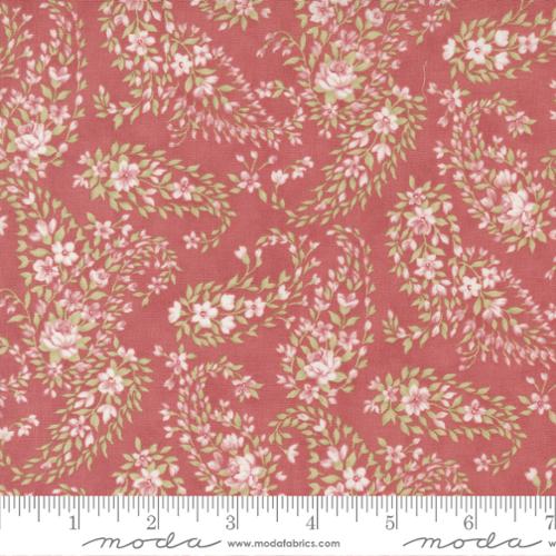 Bliss Cascade Rose Paisley Red - 544313-14