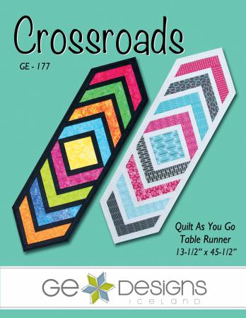 Crossroads Table Runner Quilt as you Go - GE177