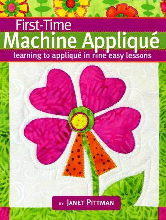First Time Machine Applique - L113015