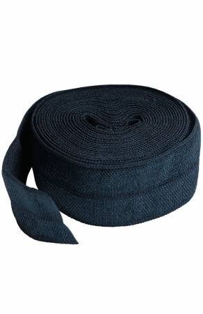Fold-over Elastic 3/4in x 2yd Navy - SUP211-2-NVY