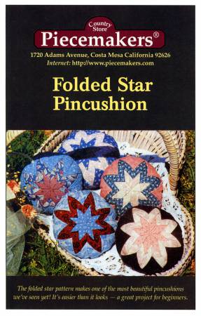 Folded Star Pincushion - PMPA18