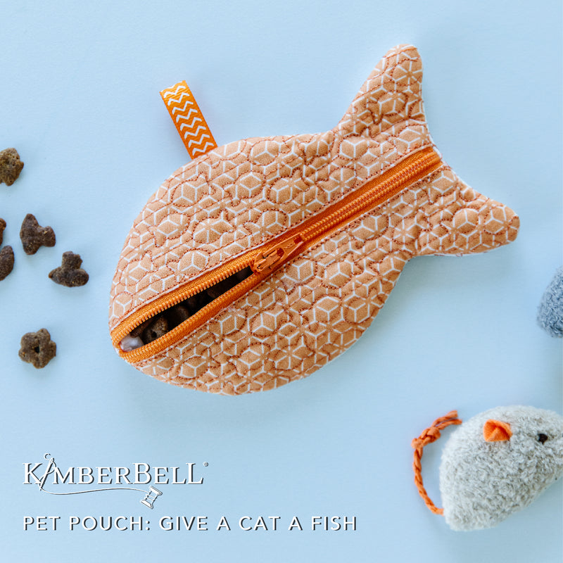 07 2022 Give a Dog a Bone Pouch Give a Cat a Fish Pouch - Dealer Exclusive