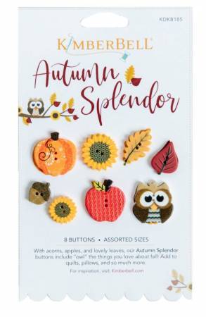 Autumn Splendor Button Set 1 - KDKB185