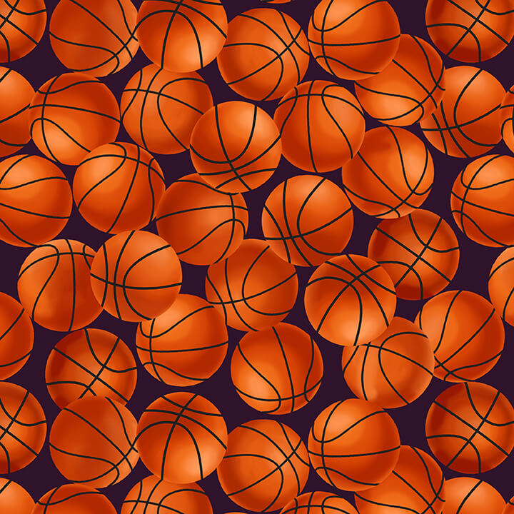 Love Of The Game Rust Basketballs - 1252-37