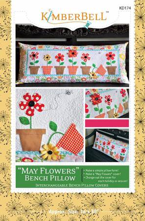 May Flowers Bench Pillow - KD174