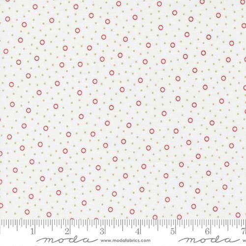 FQ Mix It Up Dottie Dots Off White Red - 533708-21