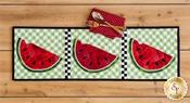 Patchwork Accent Runner Watermelons July  Shabby Fabrics