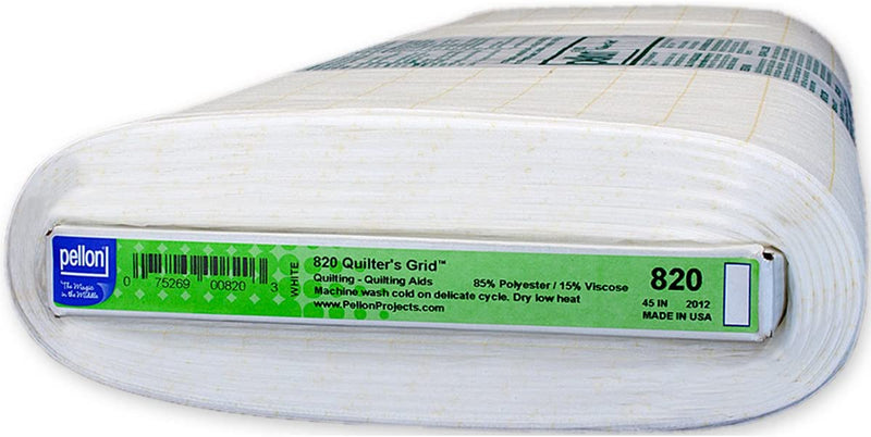 Pellon Quilter's Grid 820 White