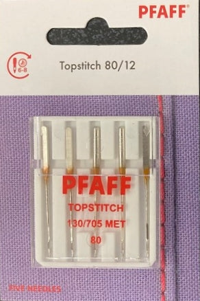 Pfaff Topstitch 80/12 (5 pack) - 821317096