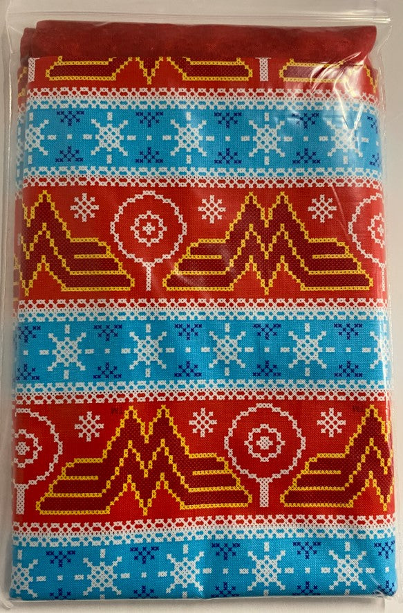Pillowcase kit Wonder Woman Christmas red cuff