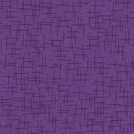 Purple Linen Texture 108in Wide Back - QB204M-V