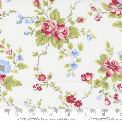 FQ Main Florals Linen White - 518750-11