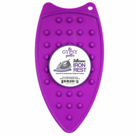 The Gypsy Quilter Silicone Iron Rest Purple - TGQ021