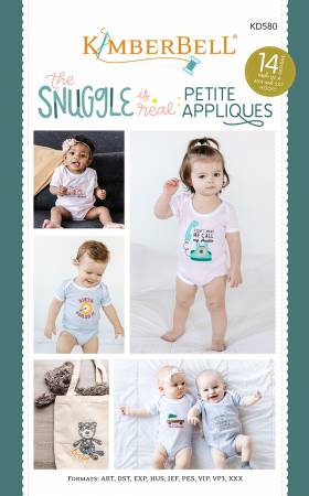 The Snuggle is Real Petite Applique CD - KD580