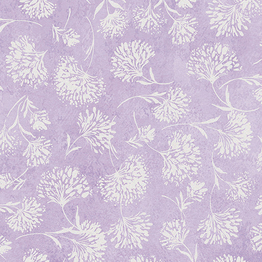 Twilight Shimmery Dandelions Lilac - 12507P601B