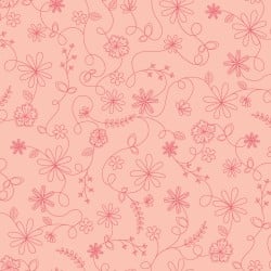 Swirl Floral Pink - MAS10334-P
