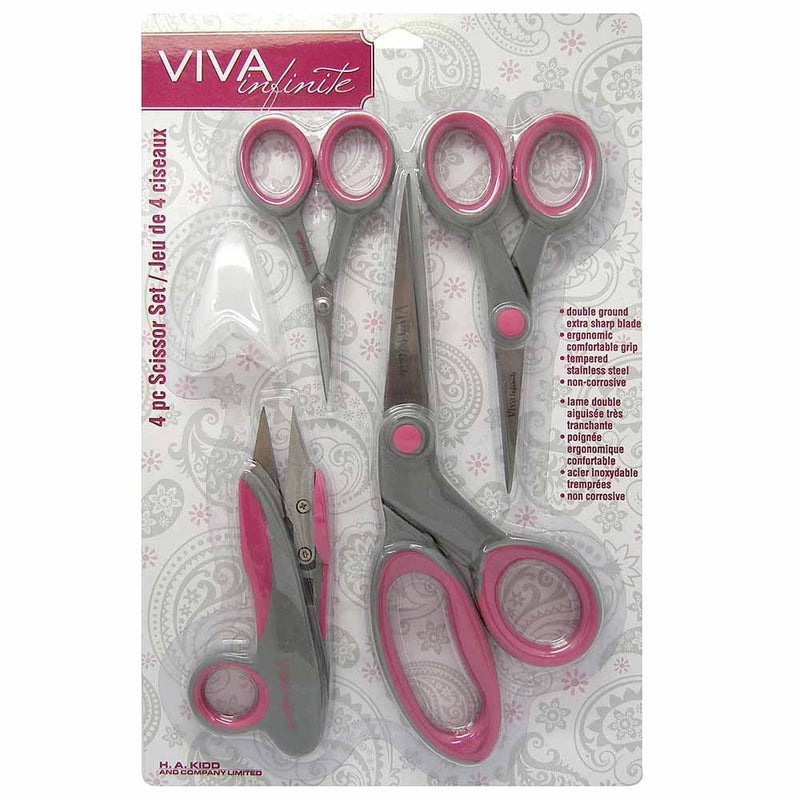 Viva infinite 4pc Scissors Set - 3350004